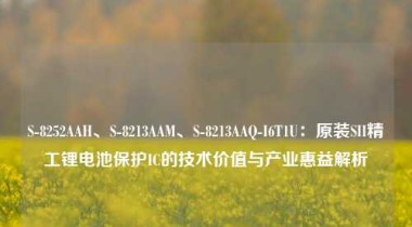 S-8252AAH、S-8213AAM、S-8213AAQ-I6T1U：原装SII精工锂电池保护IC的技术价值与产业惠益解析