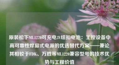 原装松下ML1220可充电3V纽扣电池：工控设备中高可靠性焊脚式电源的优选替代方案——兼论其相较于FDK、万胜等ML1220兼容型号的技术优势与工程价值