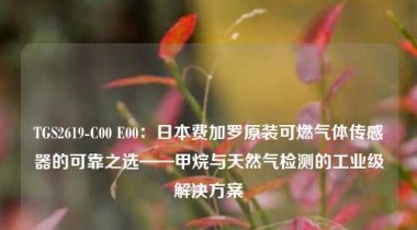 TGS2619-C00 E00：日本费加罗原装可燃气体传感器的可靠之选——甲烷与天然气检测的工业级解决方案
