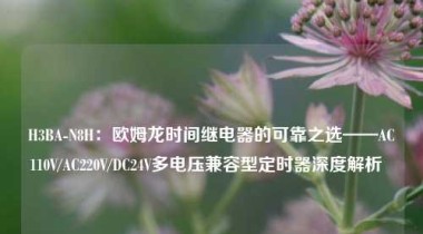 H3BA-N8H：欧姆龙时间继电器的可靠之选——AC110V/AC220V/DC24V多电压兼容型定时器深度解析  