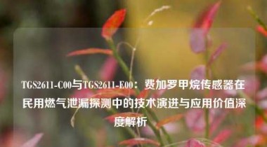 TGS2611-C00与TGS2611-E00：费加罗甲烷传感器在民用燃气泄漏探测中的技术演进与应用价值深度解析  