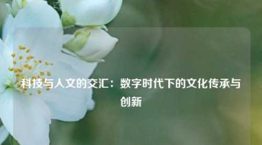 科技与人文的交汇：数字时代下的文化传承与创新