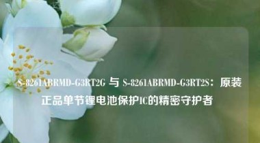 S-8261ABRMD-G3RT2G 与 S-8261ABRMD-G3RT2S：原装正品单节锂电池保护IC的精密守护者  