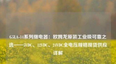 G5LA-14系列继电器：欧姆龙原装工业级可靠之选——5VDC、12VDC、24VDC全电压规格现货供应详解