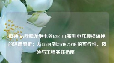 原装16A欧姆龙继电器G2R-1-E系列电压规格转换的深度解析：从12VDC到24VDC/5VDC的可行性、风险与工程实践指南  