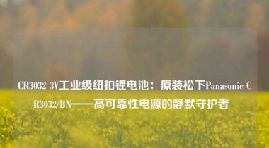 CR3032 3V工业级纽扣锂电池：原装松下Panasonic CR3032/BN——高可靠性电源的静默守护者  