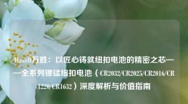 Maxell万胜：以匠心铸就纽扣电池的精密之芯——全系列锂锰纽扣电池（CR2032/CR2025/CR2016/CR1220/CR1632）深度解析与价值指南