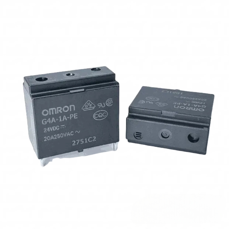 G4A-1A-PE-12VDC原装欧姆龙继电器G4A-1A-E-12VDC一组常开4脚20A