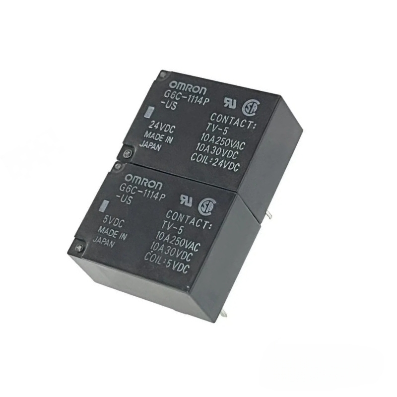 欧姆龙继电器G6C-1114P 2114P-US-5VDC 12VDC 24VDC DC24V 1117P