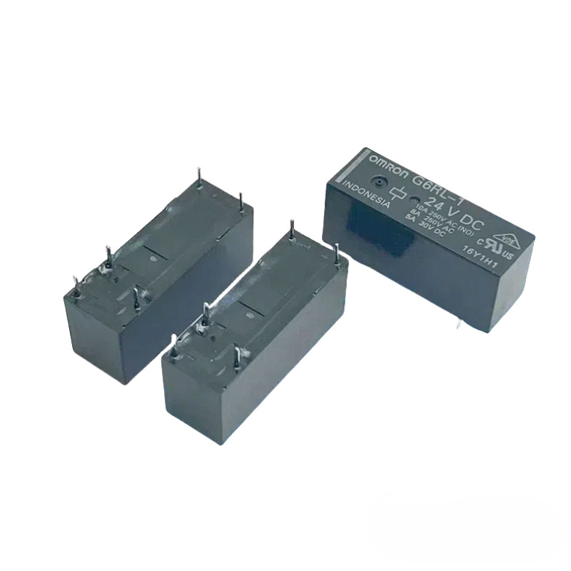 原装欧姆龙继电器G6RL-1-24VDC一组转换 8A5脚 G6RL-1-DC24V 全新