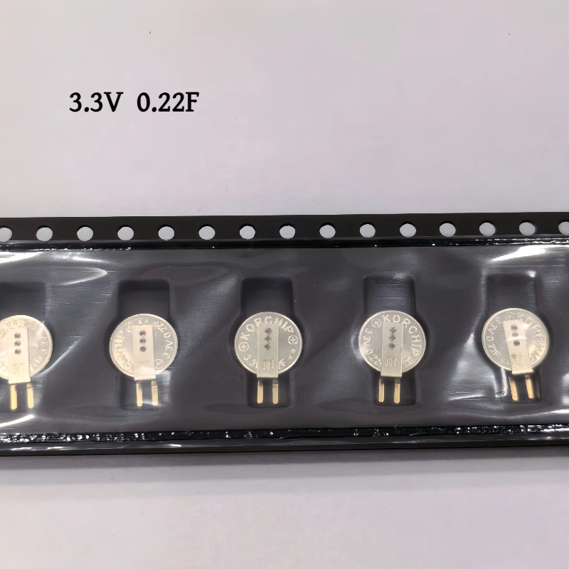 正品韩国KORCHI法拉电容DMS3R3224RS 3.3V 0.22F后备电容充电电容