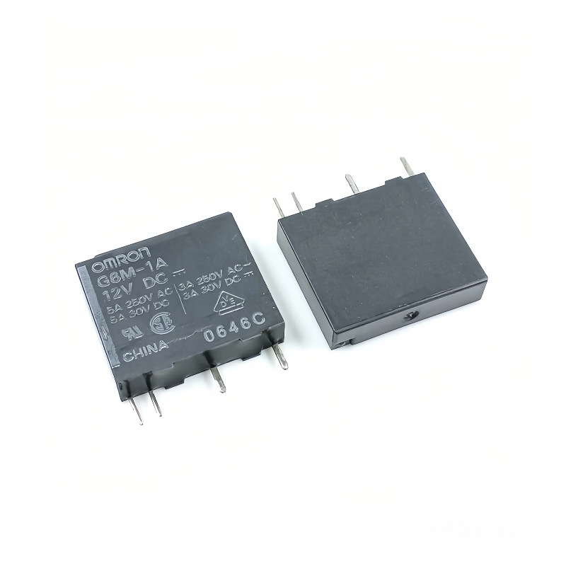 原装欧姆龙继电器G6M-1A-12V 5V 24V一组常开4脚5A 停产 可找代替