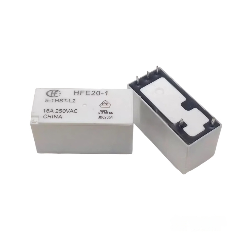 HFE20-1-12-1HST-L2 5V 24V宏发磁保持继电器一组常开 16A5脚优惠