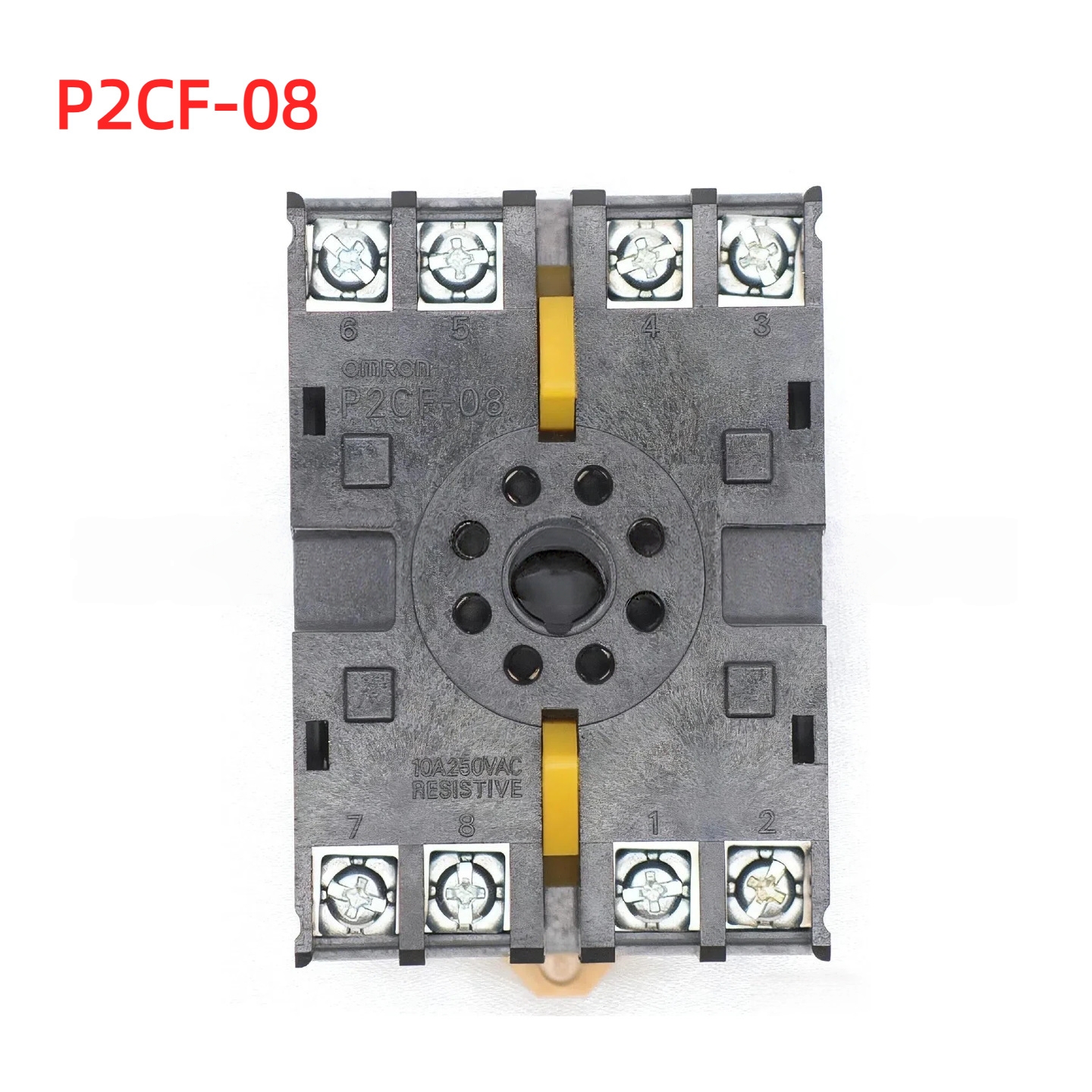 P2CF-11 P2CF-08 欧姆龙时间继电器底座 适用H3BA H3CR E5CN H3CA