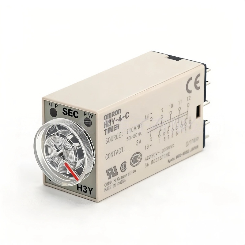H3Y-4-C AC110/220 DC24 1/5 /10/30/60S OMRON/欧姆龙时间继电器